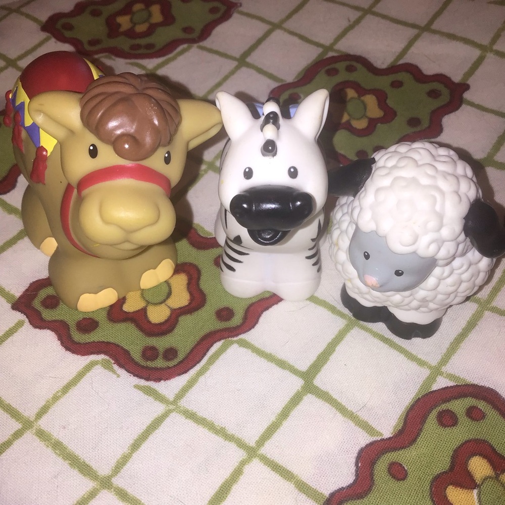 Vintage Fisher Price Little People Animals